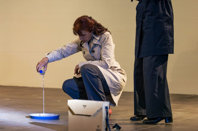 Maulwerker – 'Chiffre' by Steffi Weismann, Soirée Bruit @ Kunsthaus Biel/Bienne (picture by Dominik Rickli)