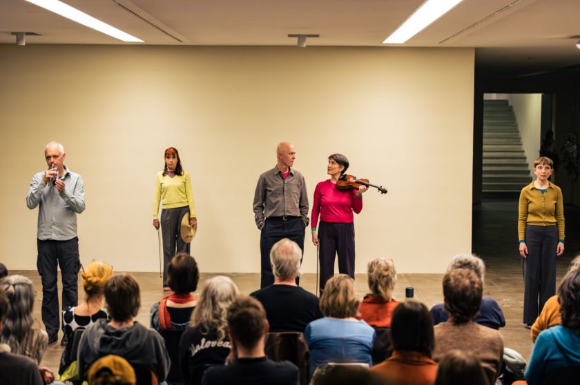 Maulwerker – 'Pairing' by Jonas Kocher, Soirée Bruit @ Kunsthaus Biel/Bienne (picture by Dominik Rickli)