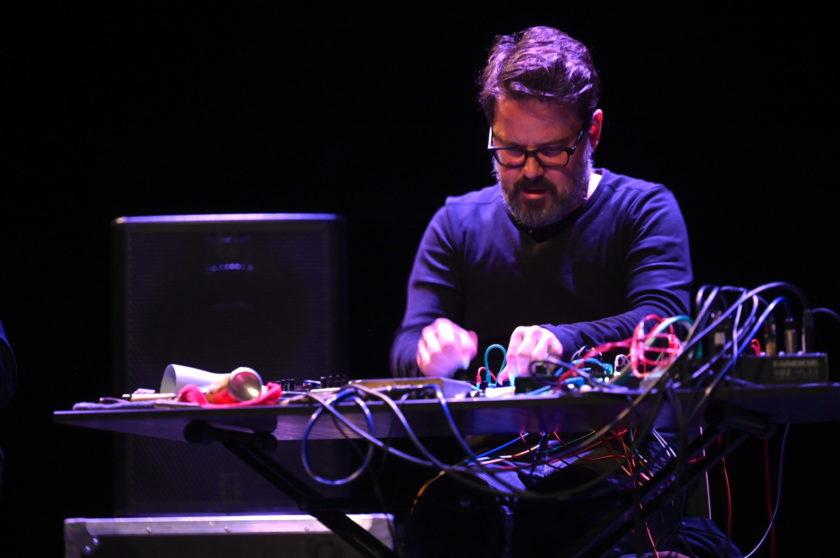 Gaudenz Badrutt, Festival Densités 2025 (picture by Jean-Claude Sarrasin)