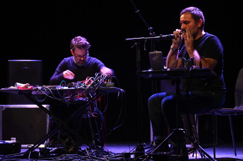 Gaudenz Badrutt – Antoine Läng, Festival Densités 2025 (picture by Jean-Claude Sarrasin)