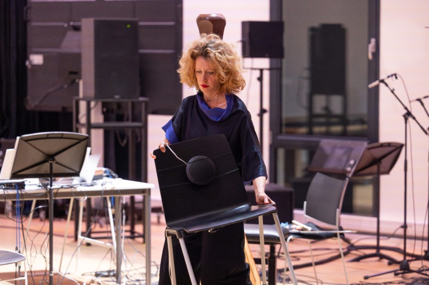 Bruit - Group for Music Creation. The Hague, New Music Lab, Sonology Institute. Photo by Jascha Bordon