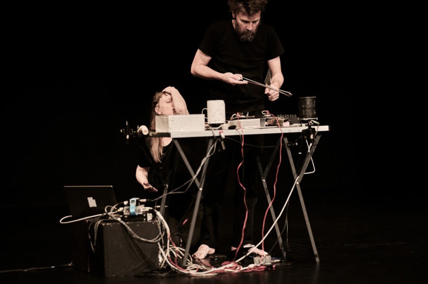 Roy Carrol and Maya-M. Carroll. Photo by Frank Post